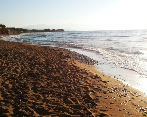 Crete beach Rethymno